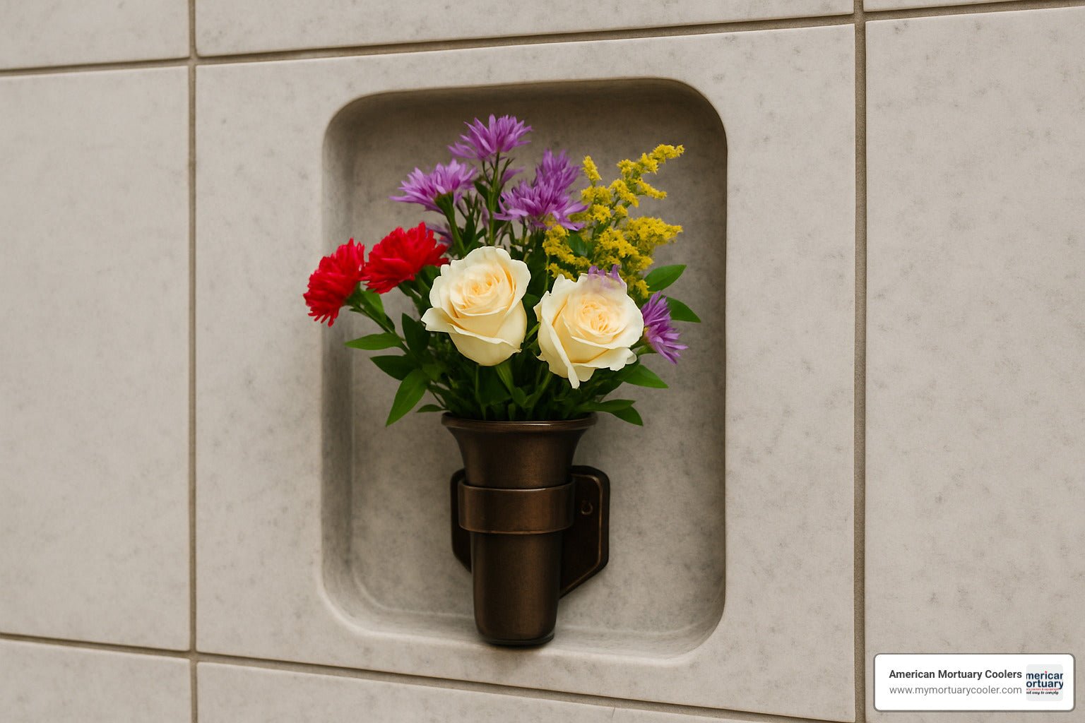 An Essential Guide to Unique Niche Flower Holders - American Mortuary Coolers & Equipments An Essential Guide to Unique Niche Flower Holders - American Mortuary Coolers & Equipments